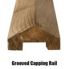 Grooved capping