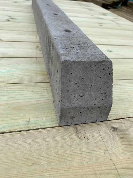 Concrete post spur